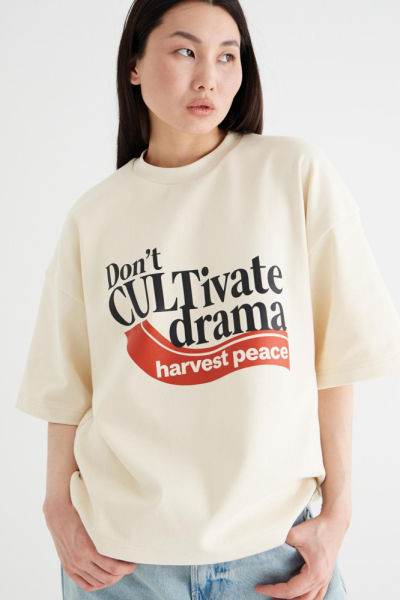 Футболка укороченная «Драма»