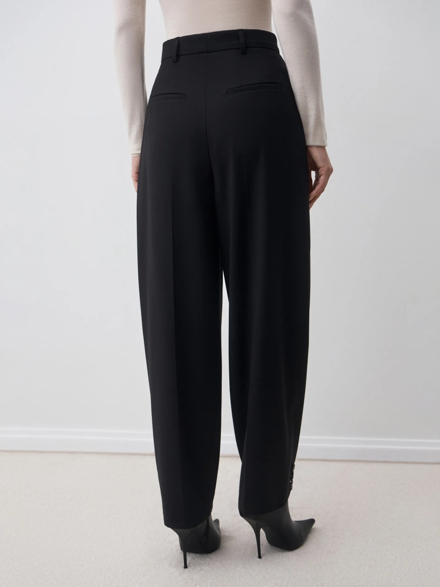 Брюки MOANA ANNA PEKUN, цвет: Черный, 50.2564.900 купить онлайн