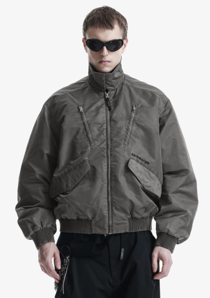 Куртка-бомбер KRAKATAU, цвет: серый, Qu568-33 купить онлайн