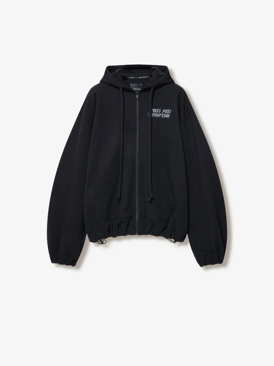 Digital Rose Зип Худи Оверсайз p.p.s., цвет: Черный,  купить онлайн