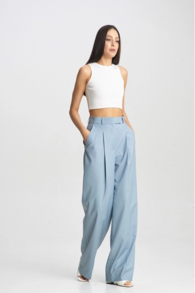 Брюки Classic Blue Erist store, цвет: голубой, НФ-00001662 купить онлайн