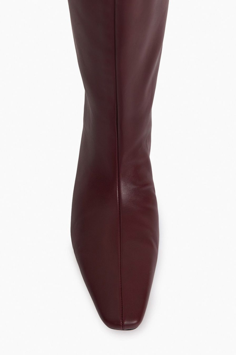 Сапоги из экокожи Lera Nena, цвет: Бордовый LNU.402.18093.330 купить онлайн