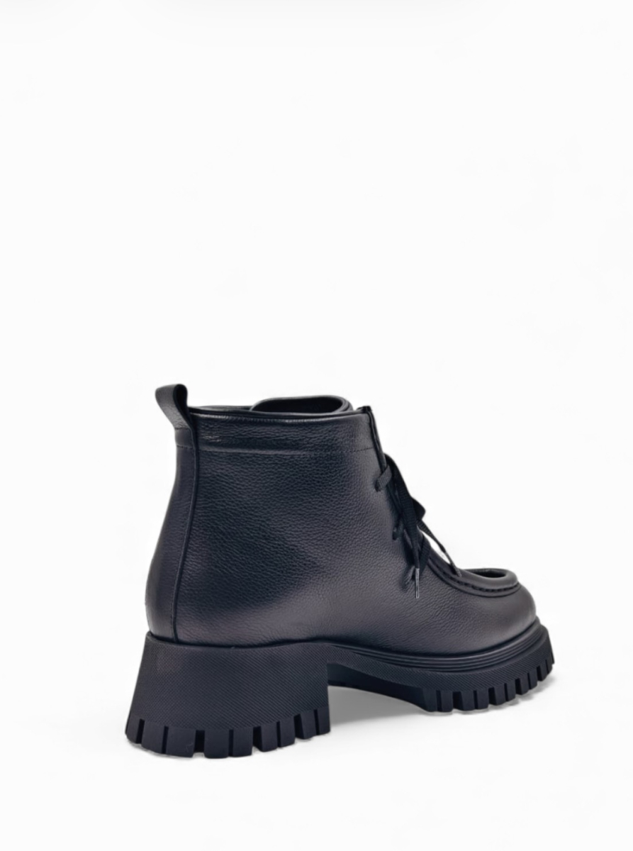 Ботинки зимние из натуральной кожи GRANDERA, цвет: Черный 088-1291-569 (905) купить онлайн