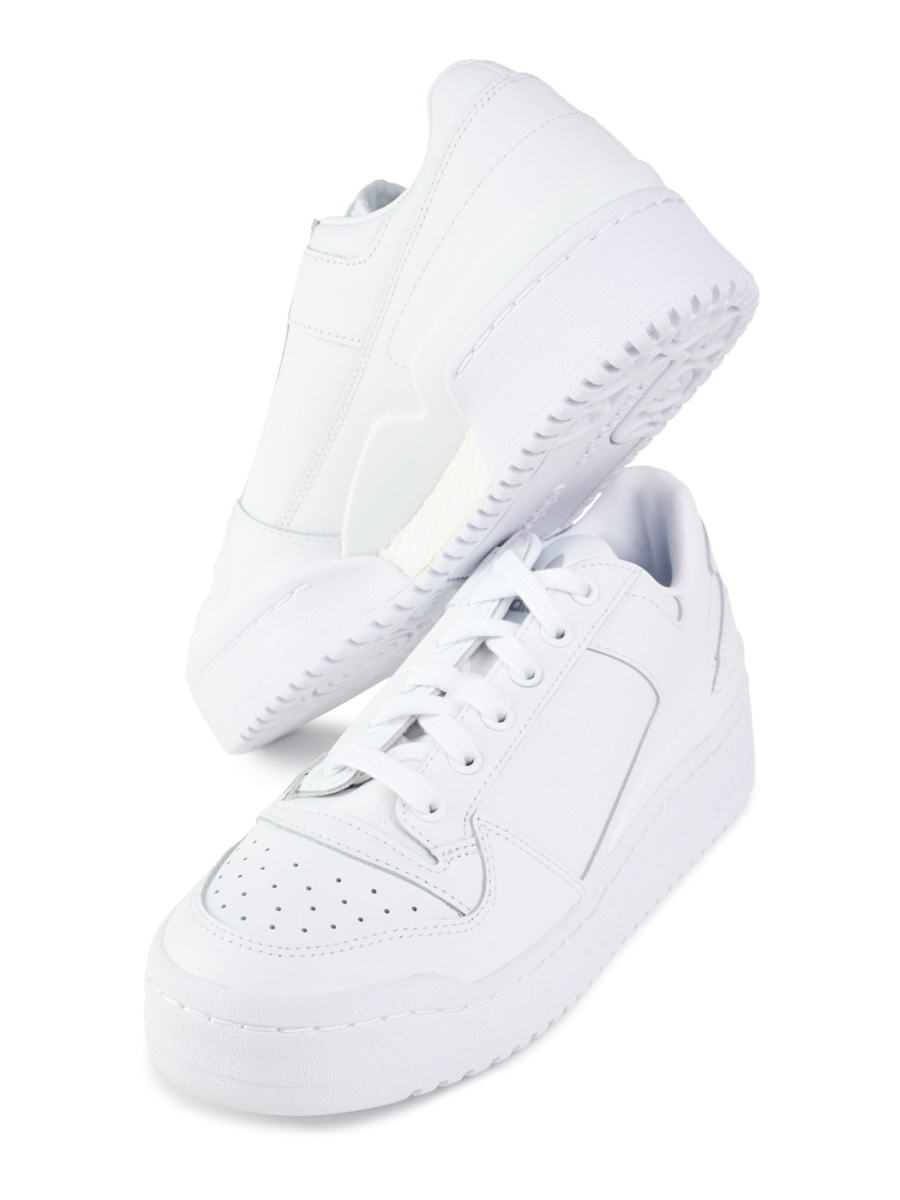 Кроссовки женские Adidas Forum Bold "Triple White"