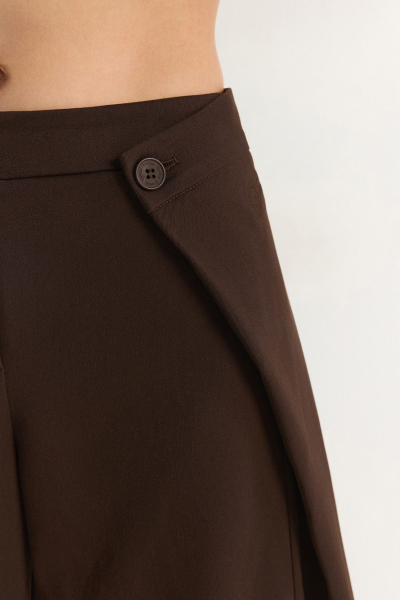 Широкие брюки TOPTOP, цвет: коричневый, TT.032.19420.700 купить онлайн