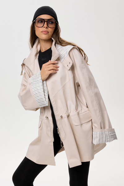 Парка с капюшоном ABDA, цвет: марципан, 832513403602 купить онлайн