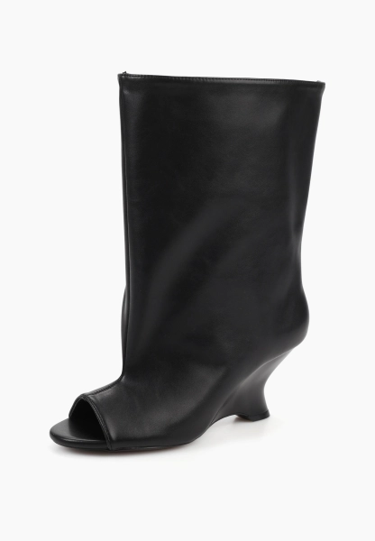Ботильоны из экокожи SBALO, цвет: Черный SN101 купить онлайн