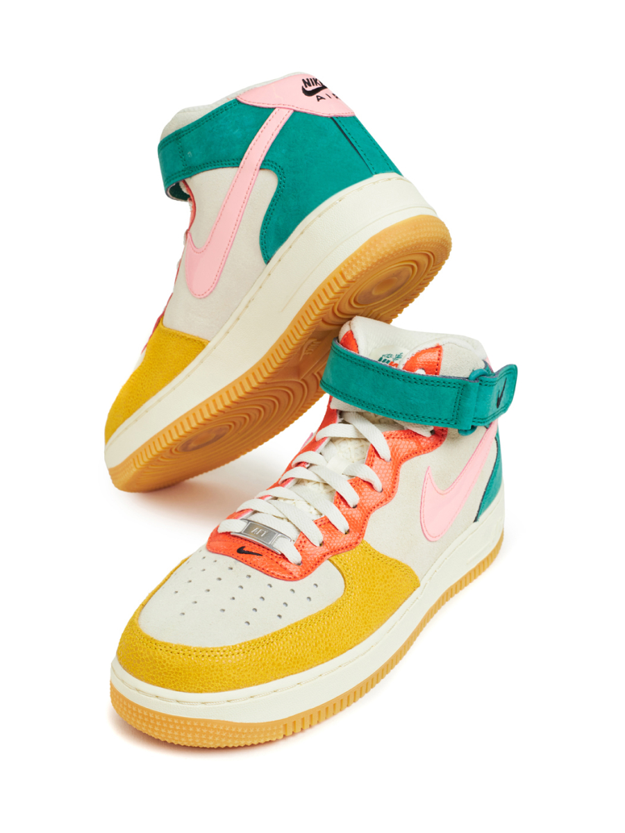 Кроссовки мужские Nike Air Force 1 Mid NH "Coconut Milk Coral Pink" NKDADDYS SNEAKERS, цвет: разноцветный DR0158-100 купить онлайн