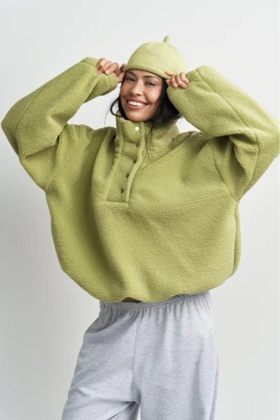 Анорак плюшевый Васаби