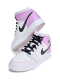 Кроссовки подростковые Jordan 1 Mid "Barely Grape" NKDADDYS SNEAKERS, цвет: фиолетовый DQ8423-501 купить онлайн