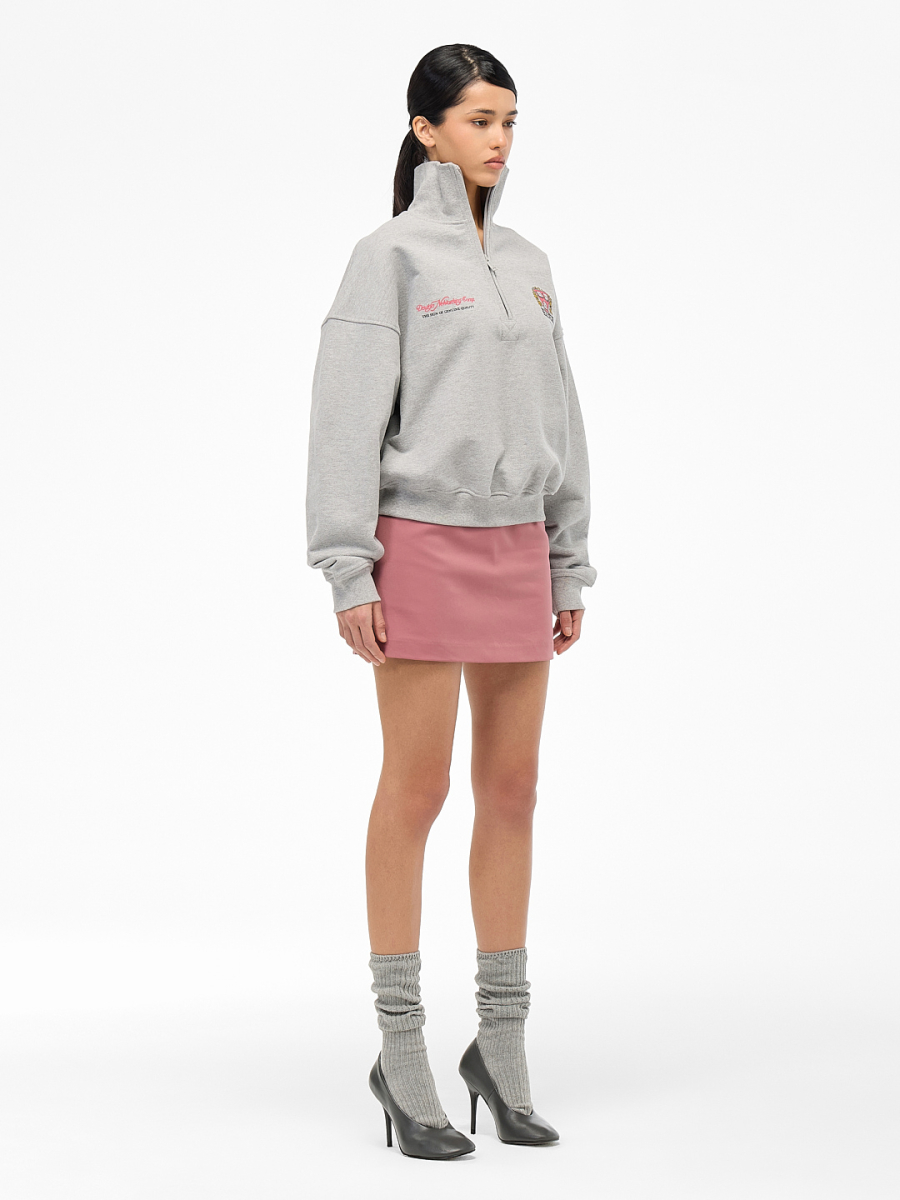 Свитшот с молнией "Истина" FRHT&OUT OF REACH, цвет: меланж, SWVRTMLG купить онлайн