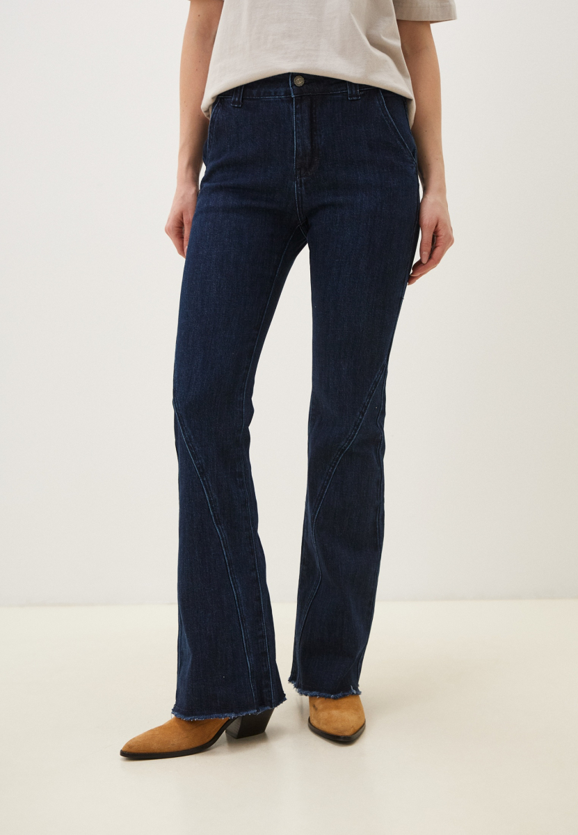 Джинсы-клёш ENEVOO, цвет: синий, 03409 купить онлайн