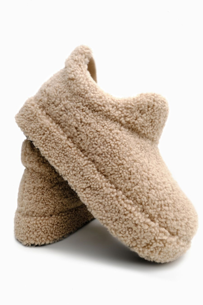 Меховые укороченные ботинки Lera Nena, цвет: бежевый LN.405.12240.110 купить онлайн