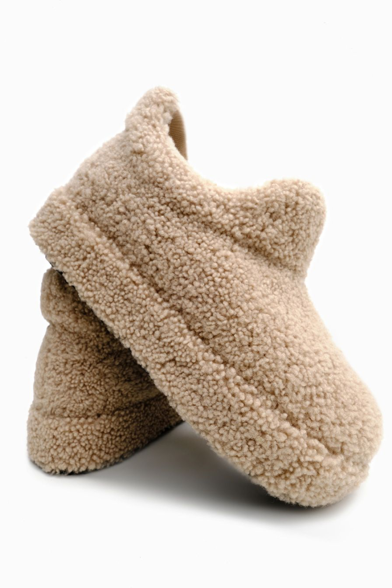 Меховые укороченные ботинки Lera Nena, цвет: бежевый LN.405.12240.110 купить онлайн