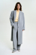 Пиджак длины миди S/S 25 GREY