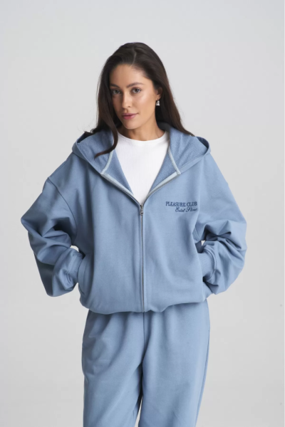 Худи ZIP Blue
