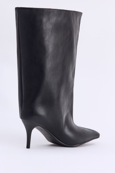 Полусапоги с широким голенищем Lera Nena, цвет: Черный LNU.401.16779.900 купить онлайн