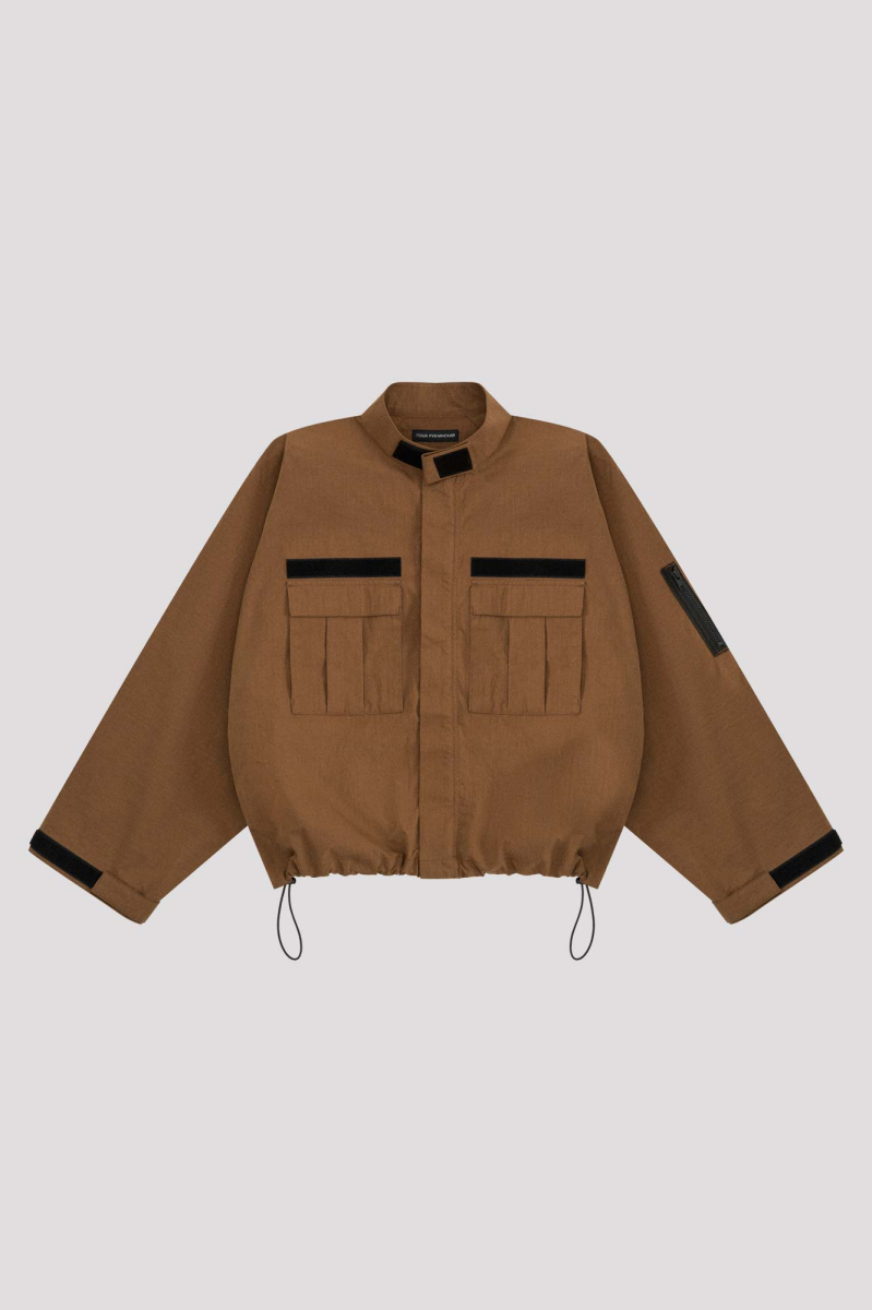 Куртка ГОША РУБЧИНСКИЙ, цвет: бежевый, JT_1501_beige купить онлайн