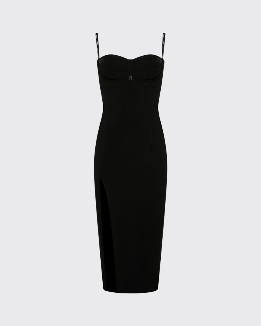 Платье-миди КОРСЕТ ASIA ST 71, цвет: Черный, Ast71.dress-corset-bl купить онлайн