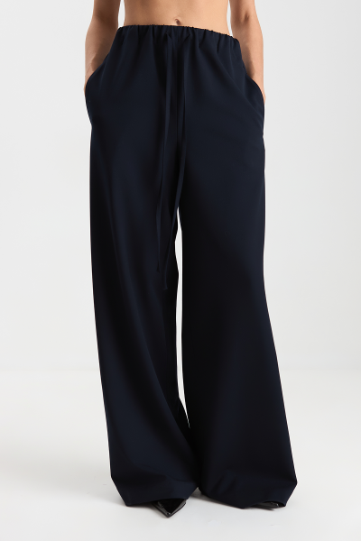Брюки костюмные на резинке MIA AIM, цвет: темно-синий, MIA681 купить онлайн