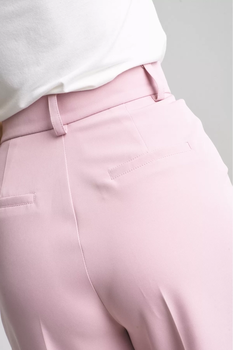 Брюки прямые Pink Erist store, цвет: розовый, НФ-00001923 купить онлайн
