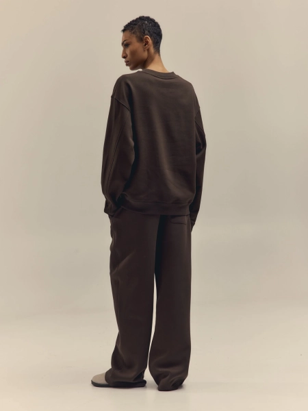 Брюки Straight Fit Pants NAIPACHE, цвет: коричневый,  купить онлайн