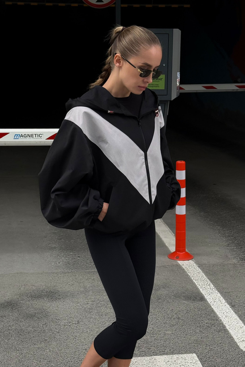 Ветровка с капюшоном BLACK Label .B, цвет: black Jc.01.5.3659BLC |новая коллекция купить онлайн