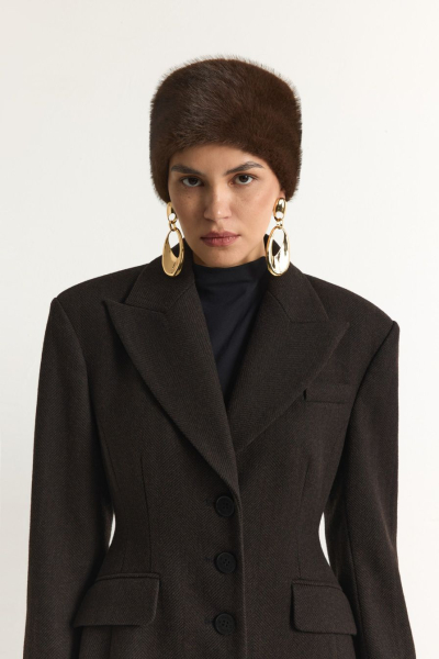 Повязка из экомеха TOPTOP, цвет: коричневый TT.606.18510.700 купить онлайн