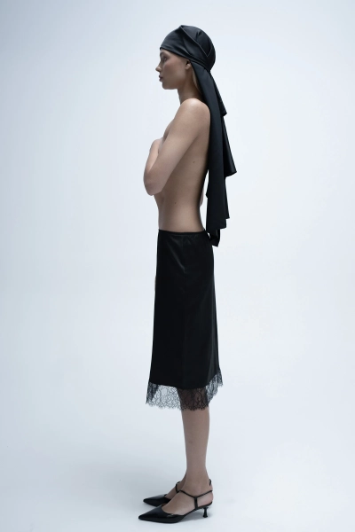 Юбка Yamoto LookSee, цвет: Черный,  купить онлайн