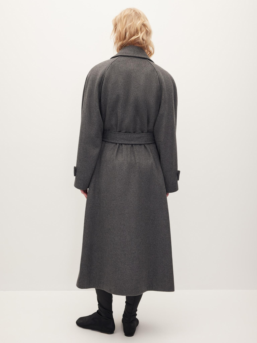 Пальто реглан из шерсти Chaika, цвет: графитовый, AW25CO01-14 купить онлайн