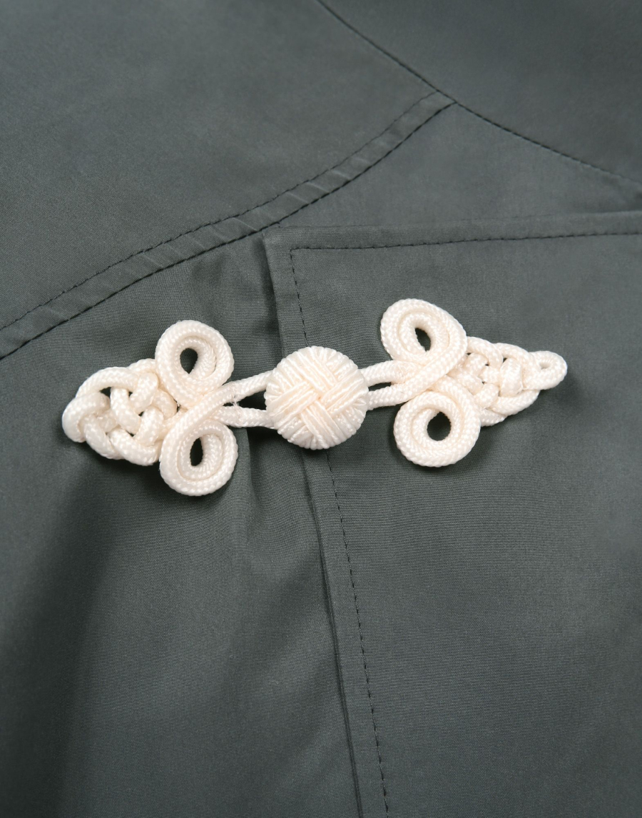 Куртка с боковыми защипами SORRY, I’M NOT, цвет: зеленый,  купить онлайн