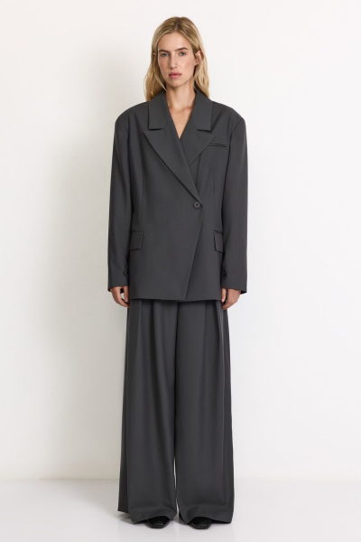 Жакет со складками на рукавах TOPTOP, цвет: серый, TT.060.17760.800 купить онлайн