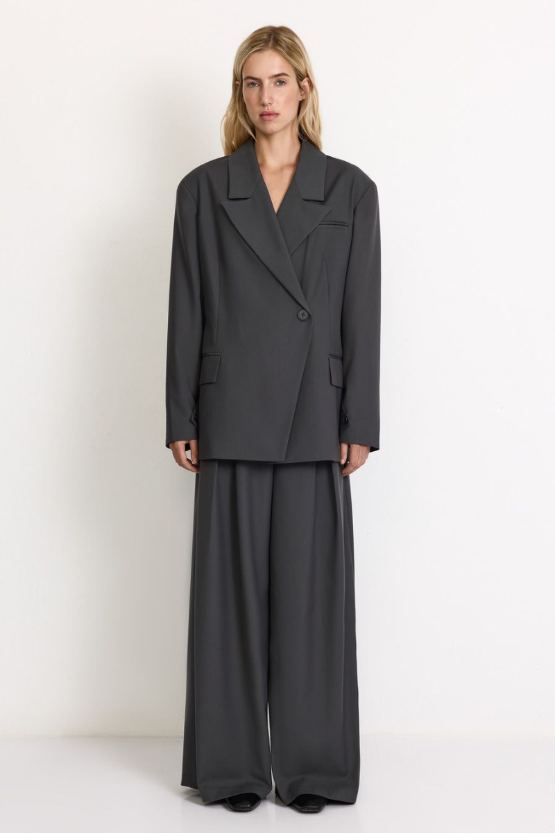 Жакет со складками на рукавах TOPTOP, цвет: серый, TT.060.17760.800 купить онлайн