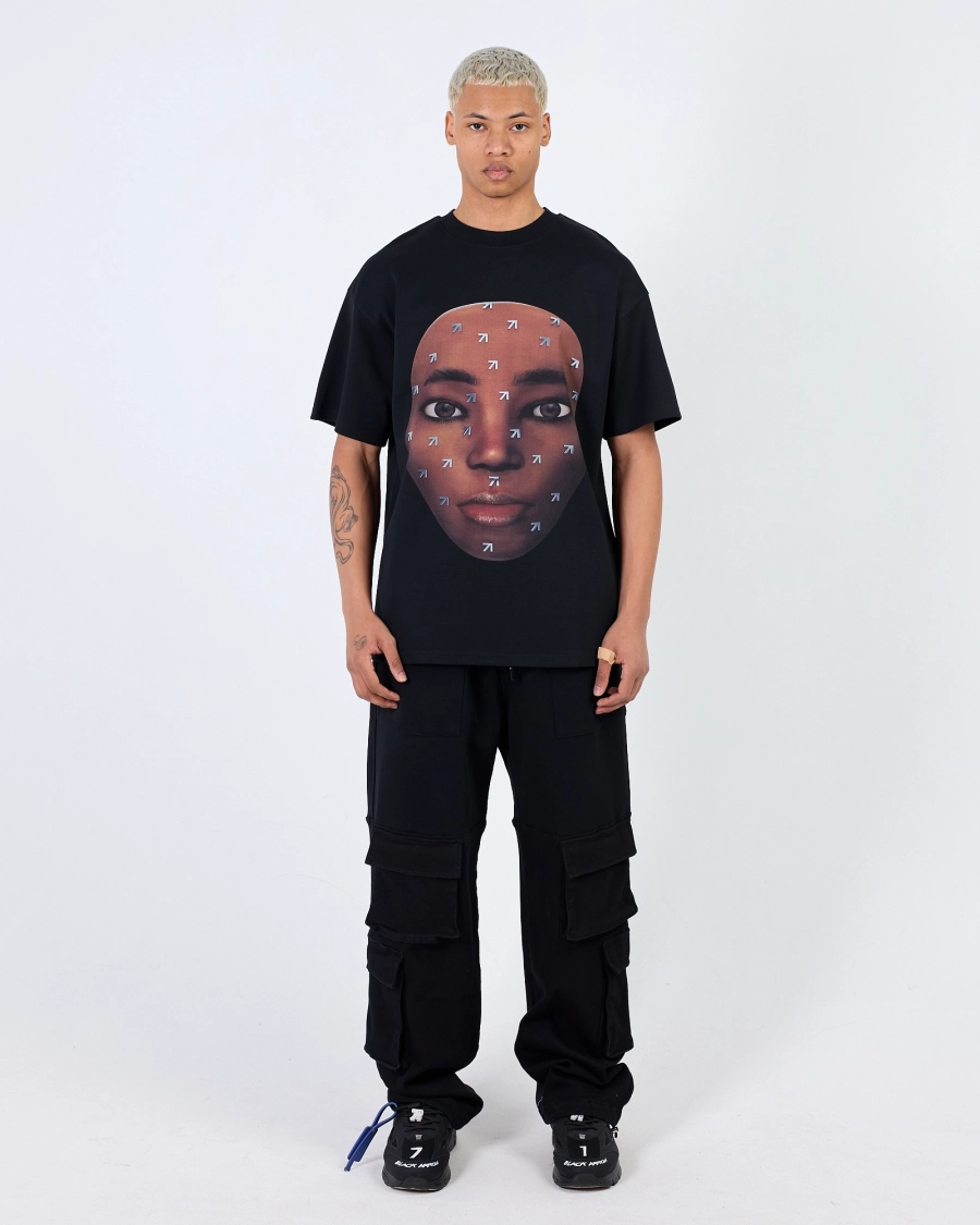 Футболка LUNA FACE BLACK ASIA ST 71, цвет: Черный, Ast71.tt-Lunaface-bl купить онлайн