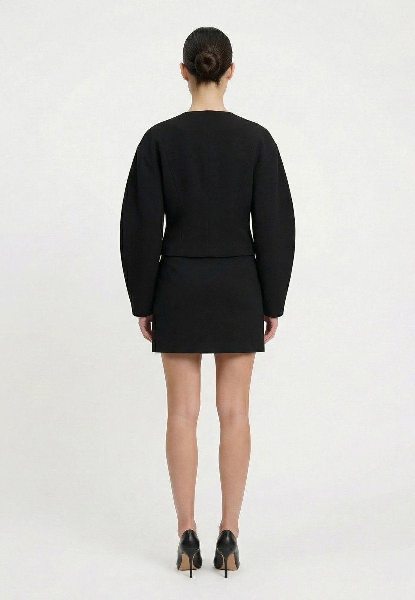 Жакет с округлым рукавом REFERT, цвет: Черный, 04-3745/1-2511 купить онлайн