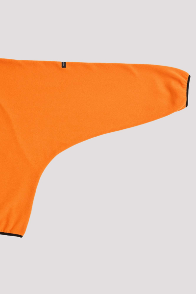 Свитшот из флиса с воротником ГОША РУБЧИНСКИЙ, цвет: оранжевый, SW_1701_orange купить онлайн