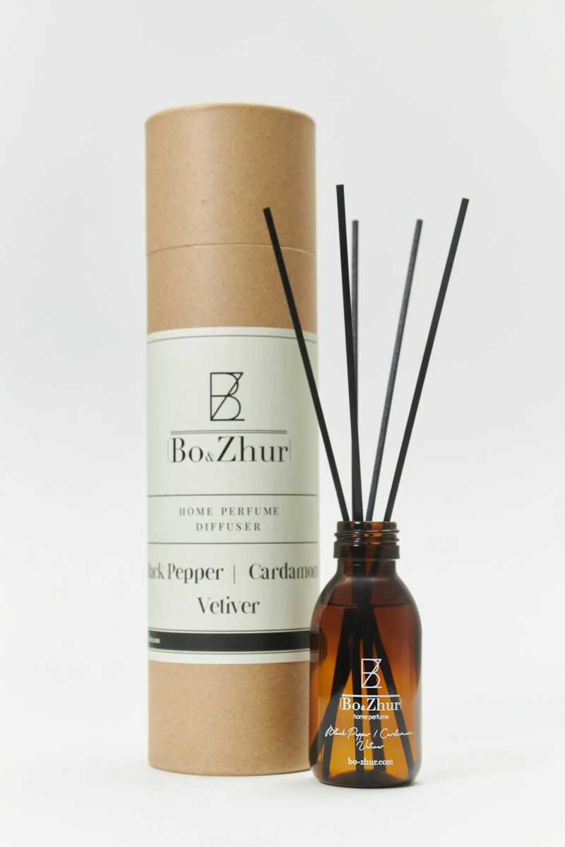 Интерьерный аромат Black pepper/Cardamom/Vetiver Bo&Zhur, цвет: black pepper/cardamom/vetiver  купить онлайн