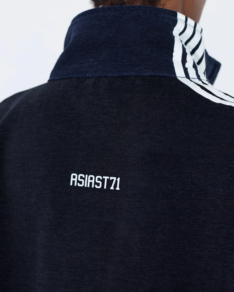 Олимпийка из велюра с лампасами ASIA ST 71, цвет: синий,  купить онлайн