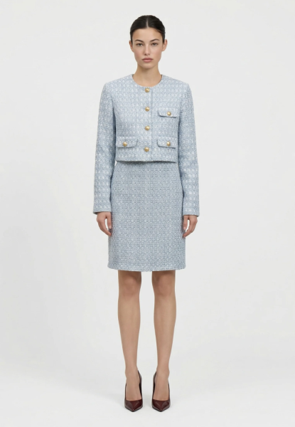 Юбка из твида