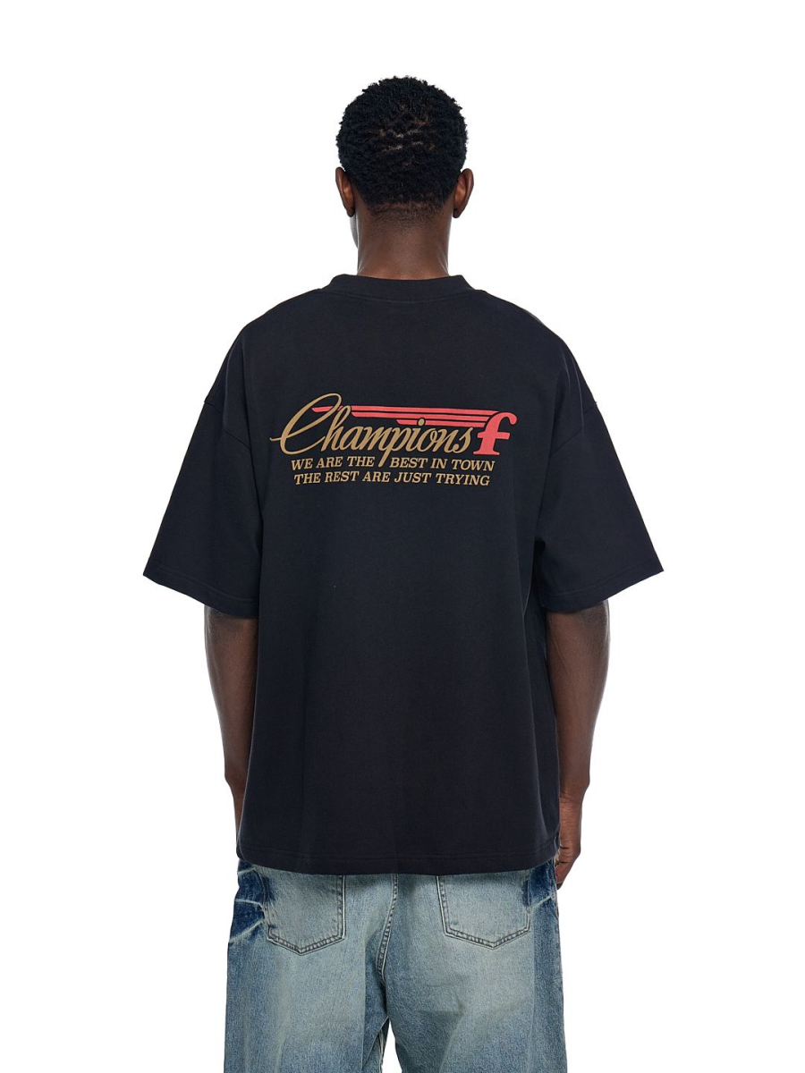 Футболка "Чемпионы" FRHT&OUT OF REACH, цвет: Черный, TSCHMPBLK купить онлайн
