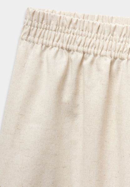 Брюки на резинке изо льна REFERT, цвет: молочный, 09-3806/1-2511 купить онлайн