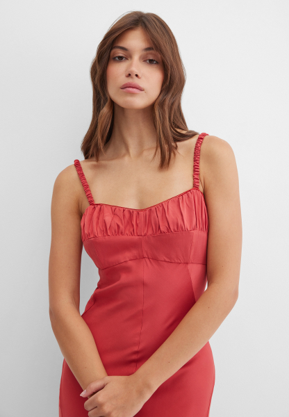 Платье с разрезом Моника Marou, цвет: красный, Mar_26050916 купить онлайн