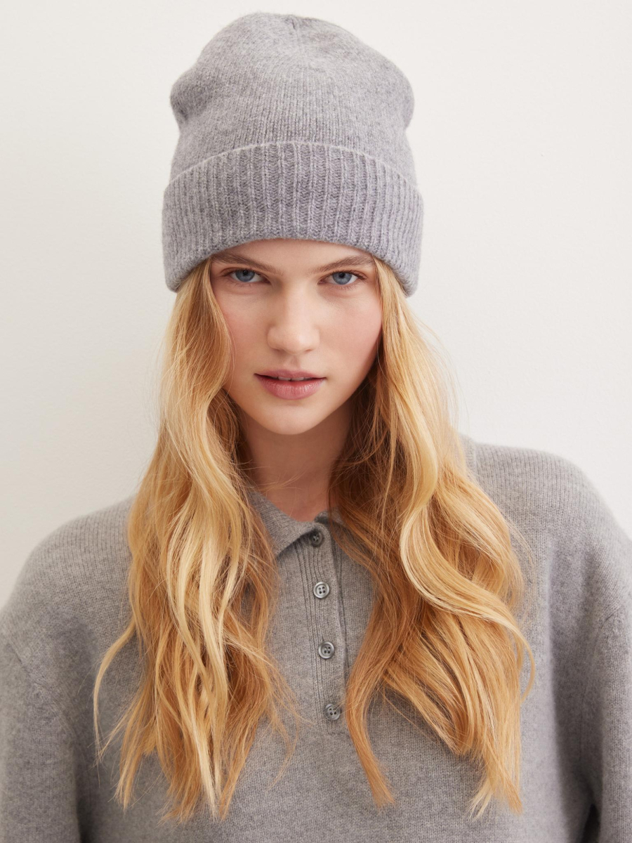 Шапка из шерсти мериноса и кашемира
