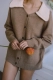 Кардиган Polly Marou, цвет: коричневый, mar1_1023_24 купить онлайн