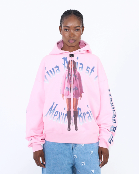Худи MEXICAN BRAIDS PINK