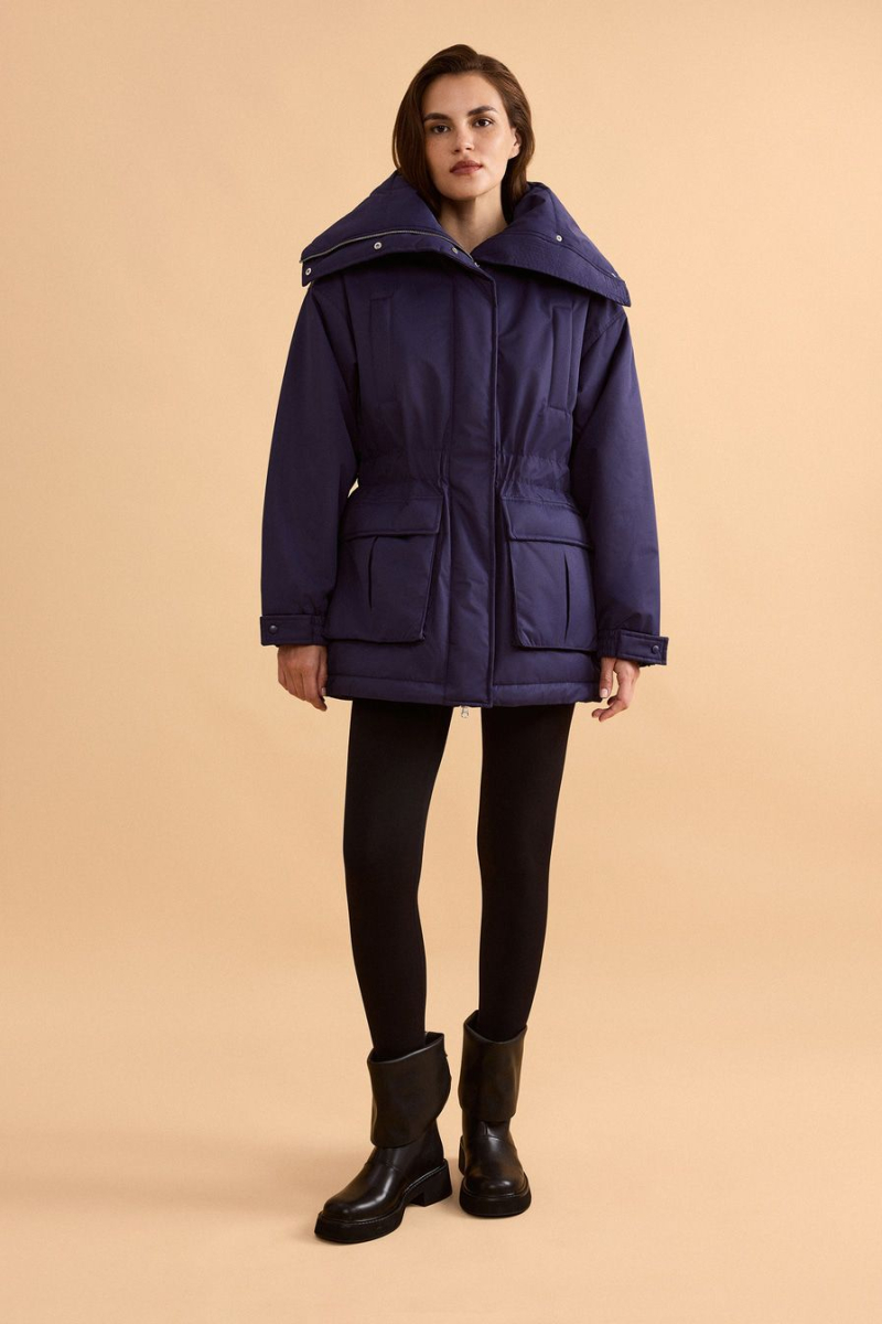 Парка из мембранной ткани TOPTOP, цвет: синий, TTS.142.12580.620 купить онлайн