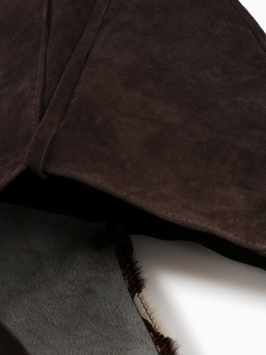 Сумка Жизель LUNAVERA, цвет: замша коринчевый пони J-704-PHR 7883 купить онлайн