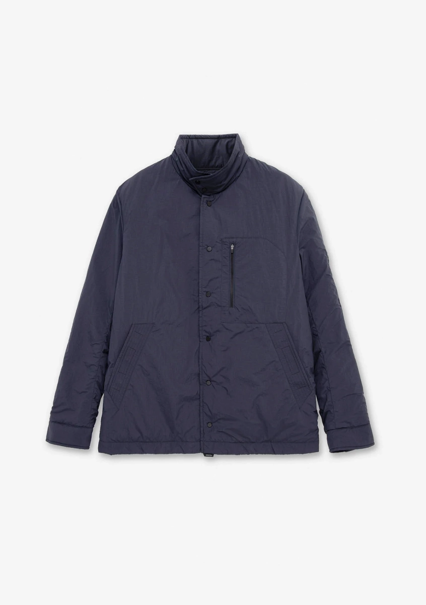 Утеплённая рубашка KRAKATAU, цвет: сине-черный, Qm546-6 купить онлайн