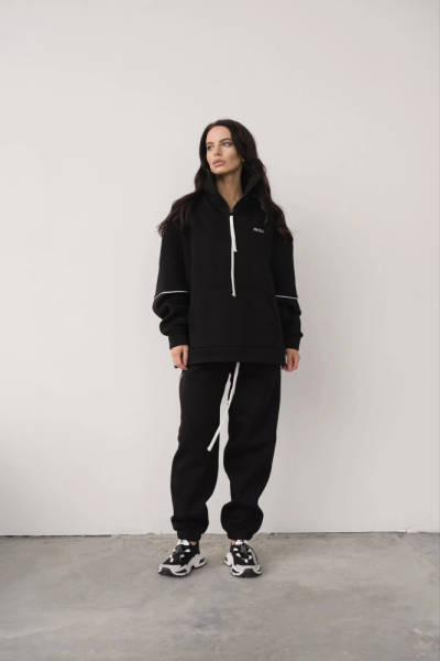 Джоггеры с начёсом Flow