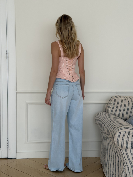 Джинсы База#2 НИ ИМЕНИ, НИ ПОХОЖИХ, цвет: голубой,  купить онлайн